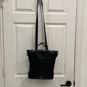 Cole Haan Black Backpack
